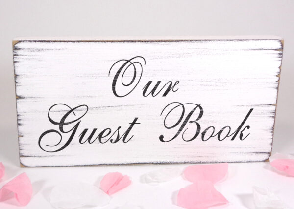 Guest Book wedding sign