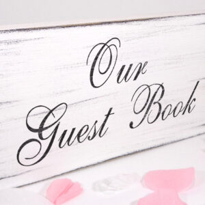 Guest Book wedding sign