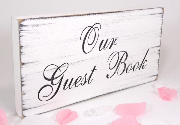 Guest Book wedding sign